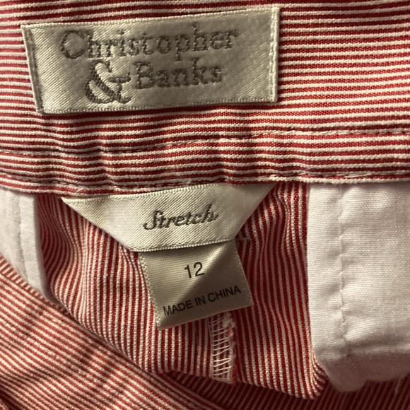 Christopher & Banks Striped Pants - Picture 7 of 8